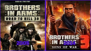 Brothers in Arms Games Evolution 2005-2014