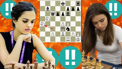 Perfect chess game 71 Tania Sachdev vs Anna Cramling