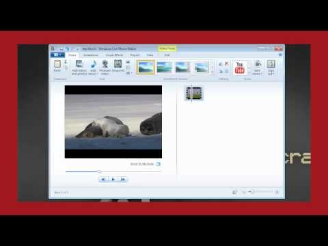 How to make Windows Live Movie Maker videos full-screen!