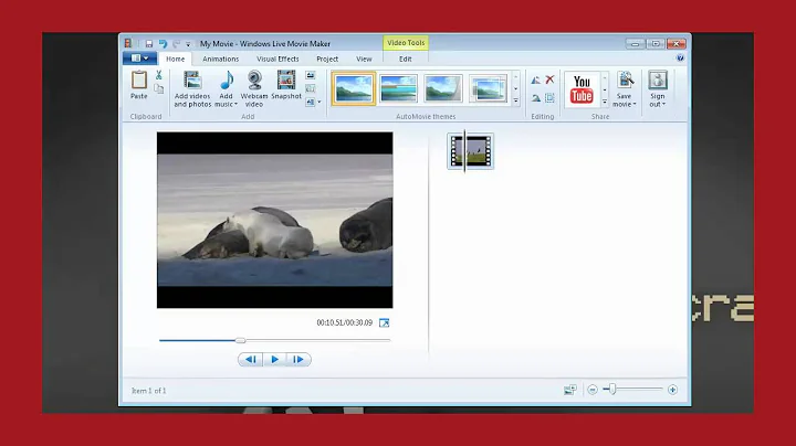 How to make Windows Live Movie Maker videos full-screen!
