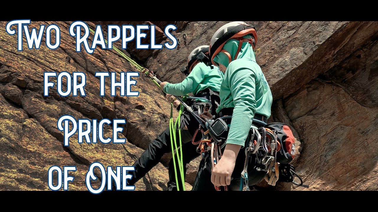 How and Why Climbers Use Tandem Rappels - YouTube