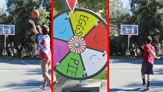 SPINNER WHEEL BASKETBALL CHALLENGE