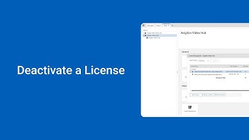 Deactivating an Avigilon Unity Video License