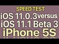 Speestest iOS 11 chính thức với iOS 11.1 beta 3: Xem ai mượt hơn