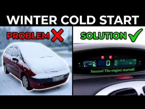 How to start a Diesel Engine in Winter Time (Manual Transmission)
