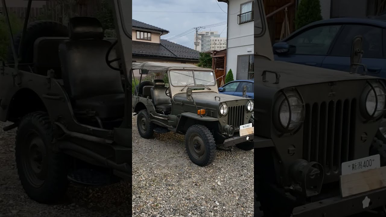 昭和48年式　三菱ジープ　J54A 防衛庁仕様 　Japan Ground Self　Defense Force