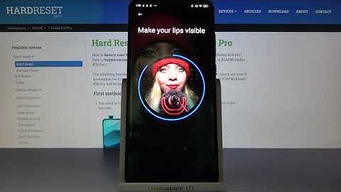 XIAOMI Redmi K30 Pro and Face Unlock Option - Phone Security Settings