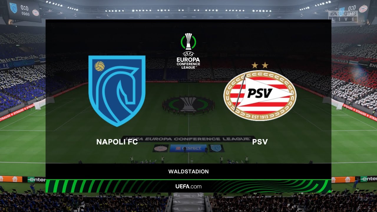 FIFA 23 Napoli FC vs PSV - UEFA Europa Conference League Gameplay