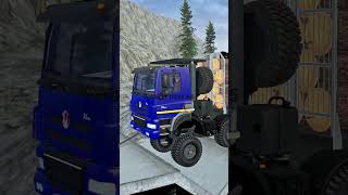 Spintires Mudrunnertruck Simulator Eps 335 Dump Truck Fails To Tow Heavy Logging Trailer