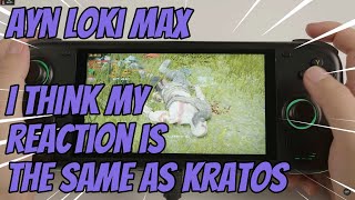 AYN Loki Max | God of War | Horrible FSR?