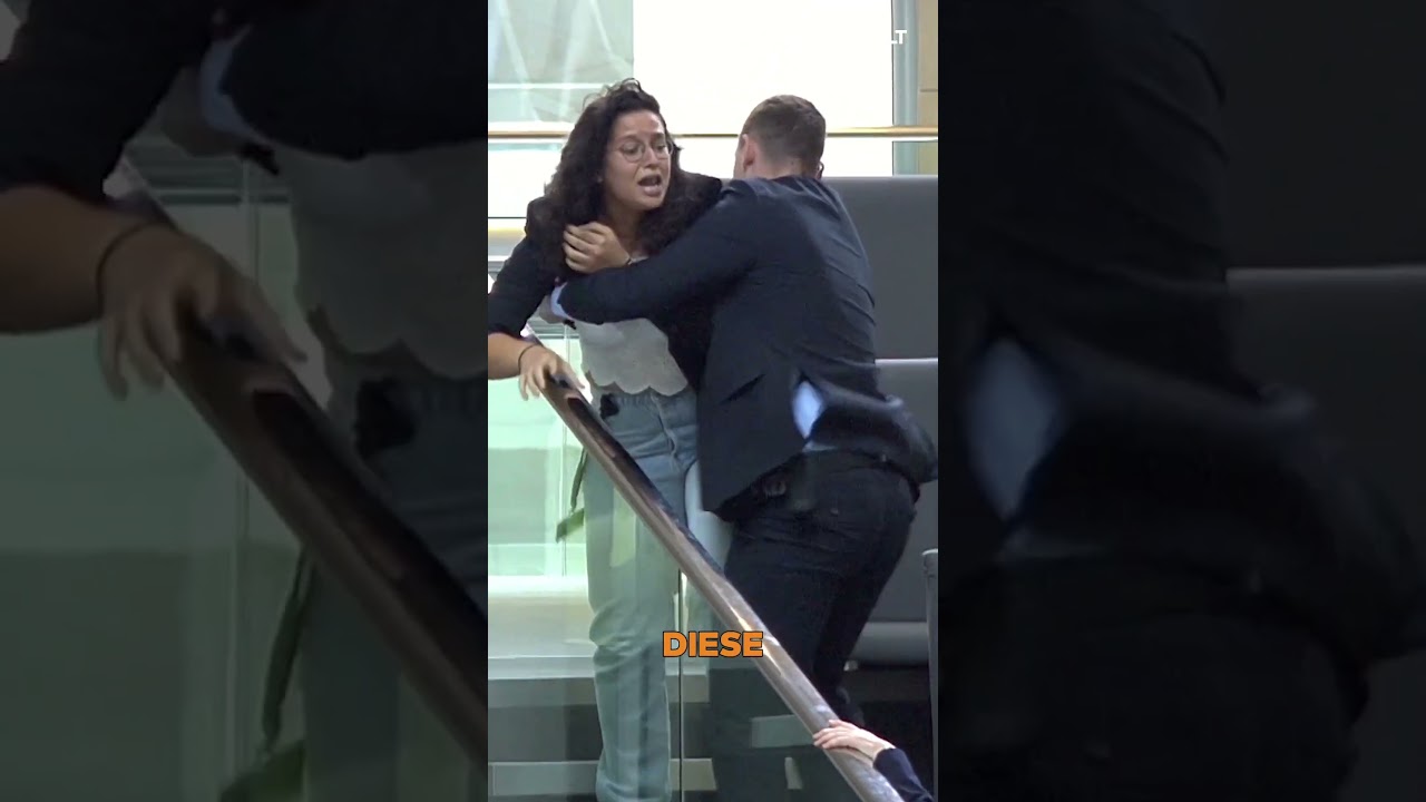 EKLAT IM BUNDESTAG: Wadephul unterbricht Bundestagsrede nach Protesten von der Tribüne! #shorts