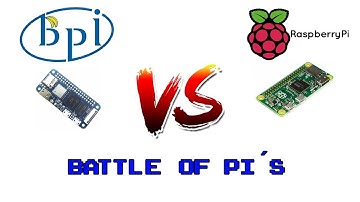 Battle of Pi´s - BananaPi Zero Vs RaspberryPi Zero # 2018
