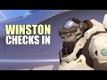 Winston Checks In