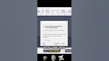 Audacity Error Fix in 5 Seconds! (Error Code Zero Success SOLVED)