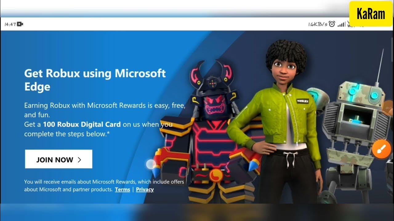RBXNews on X: It's time to earn Robux! With #MicrosoftRewards, users can  now earn between 100-400 Robux depending on the amount of points they've  earned! Earn Robux:   / X