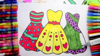 How to Draw Dresses of Princess and Coloring Game for Girls screenshot 4