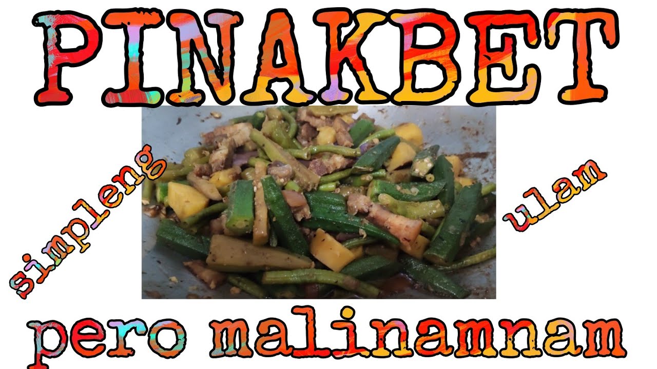 Easy way cooking Pinakbet YouTube
