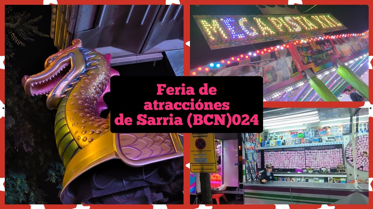 Enseñando la feria de atracciónes de Sarria 024 - YouTube