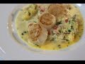 De garde van gert met jan buytaert  geroosterde coquilles met krabbenbarnaise