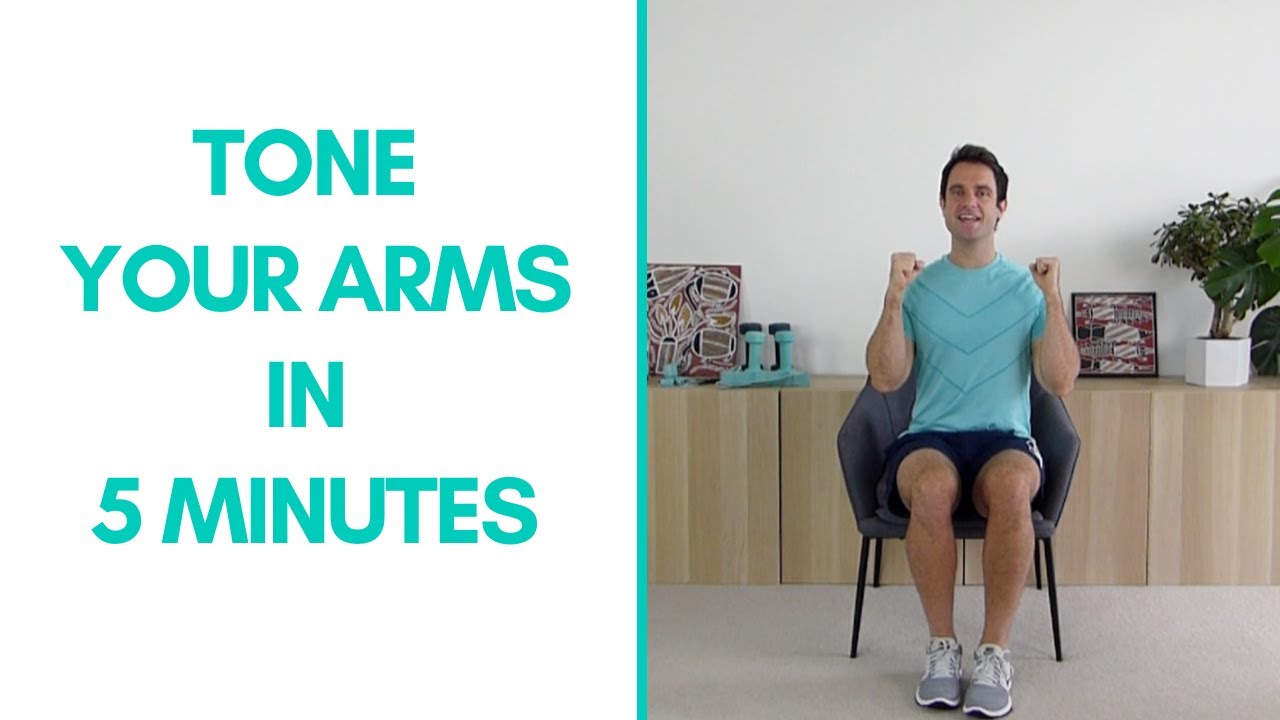 Arm Exercises For Seniors (Fitter in 5 - 5-Mins)