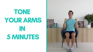 Arm Exercises For Seniors (Fitter in 5 - 5-Mins) | More Life Health