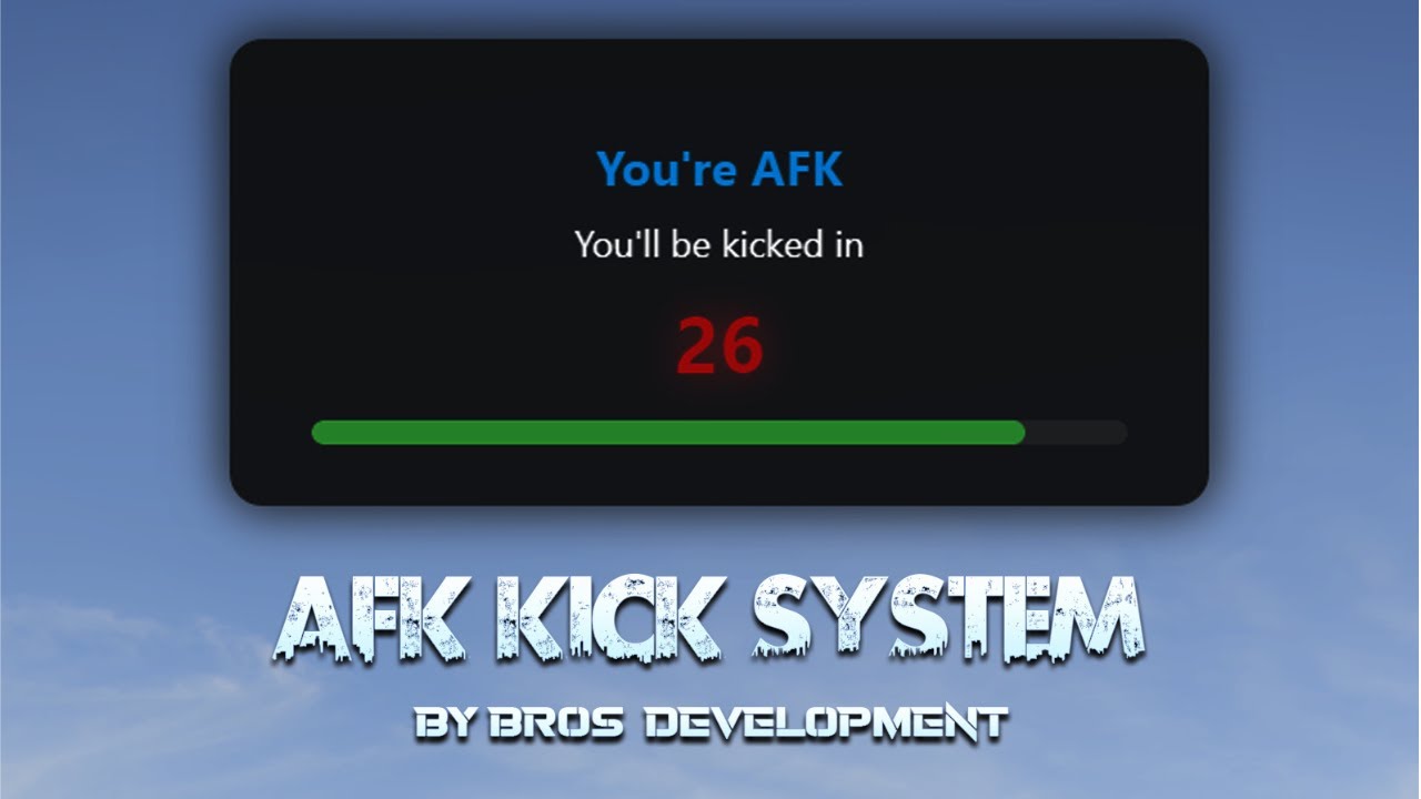AFK Kick System | Free | Bros Development