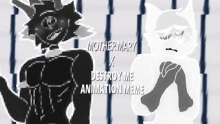 Destroy me x Mother Mary || Animation meme (OCs)
Backstory: My original character, Zereon, has the power to transform into a dragon, which has led him to unleash his fury and ravage the city. The half-hairy cyclops king attempted to kill Zereon due to his out-of-control situation, murdering his own mother, whom theyve known since they were children.
Original:idk
Song: https://m.youtube.com/watch?v=HFVutQIGL4c
Characters:
Zereon-wolf
Shukaa
Mother: Gera
Apps used:
-Flipaclip
-capcut
-funimate
-wink (quality)
:D Destroy me x Mother Mary || Animation meme (OCs)