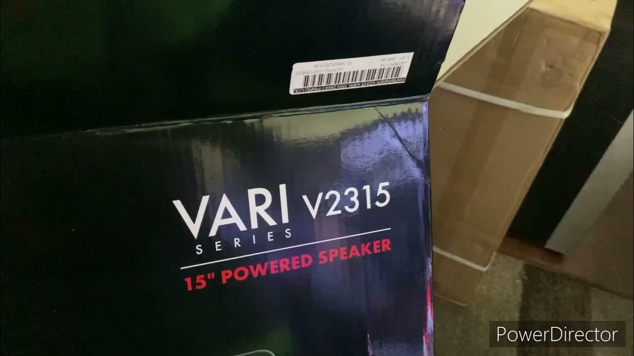 Harbinger Vari V2315 15” Powered Speaker 🔈 YouTube