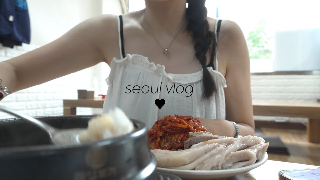 vlog)夏のひとりseoul旅行ep1・・♥