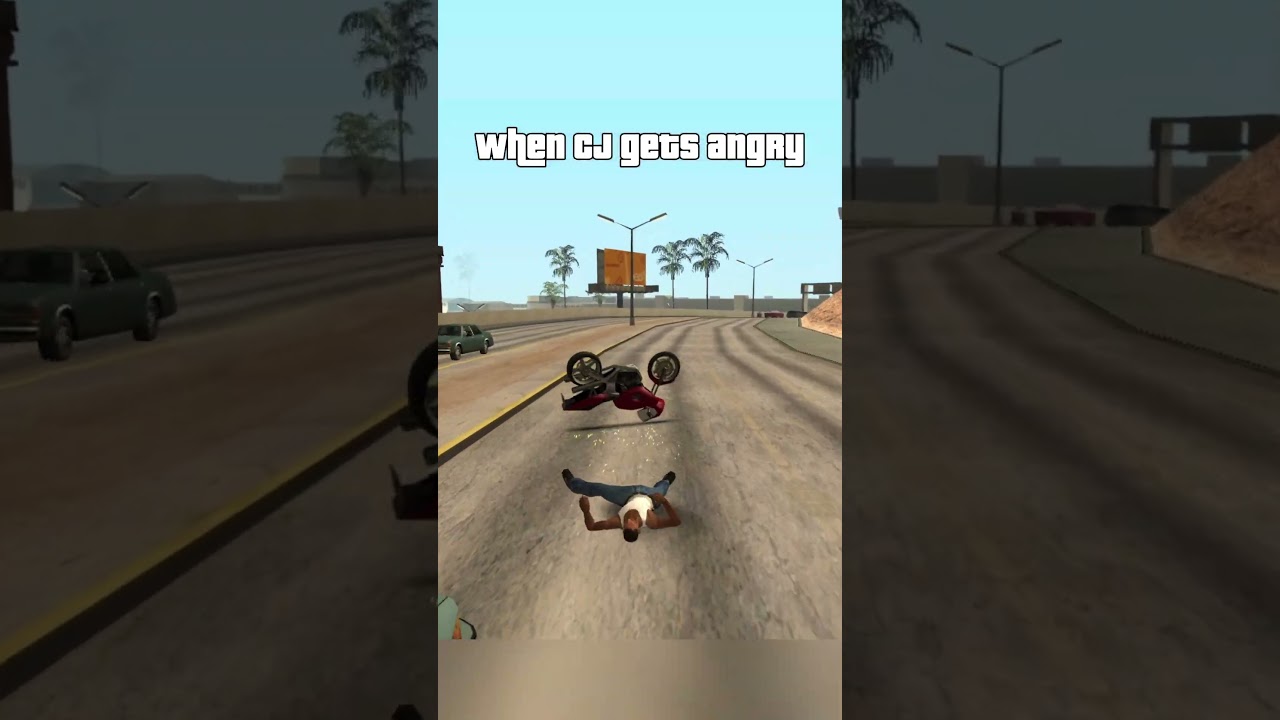 GTA San Andreas NPCs are dumb