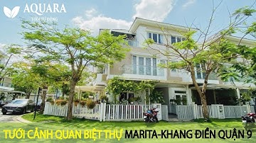 Lắp hệ thống tưới cây tự động cho cảnh quan Biệt thự Marita Khang Điền, Quận 9 |Aquara.vn