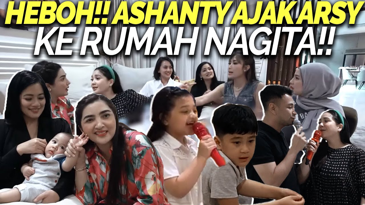 AKHIRNYA GENG CENDOL KUMPUL DI RUMAH NAGITA!! SEMUA LANGSUNG REBUTIN RAYYANZA!!
