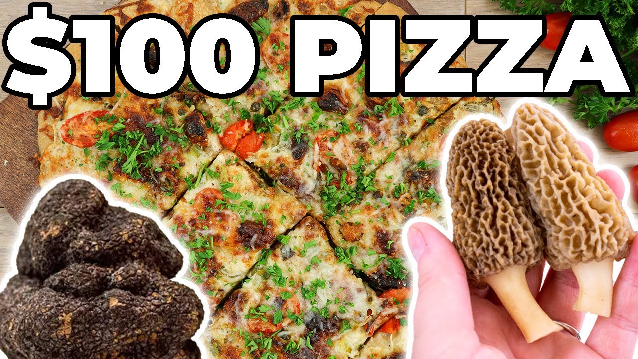 100 Morel Mushroom & Black Truffle PIZZA YouTube