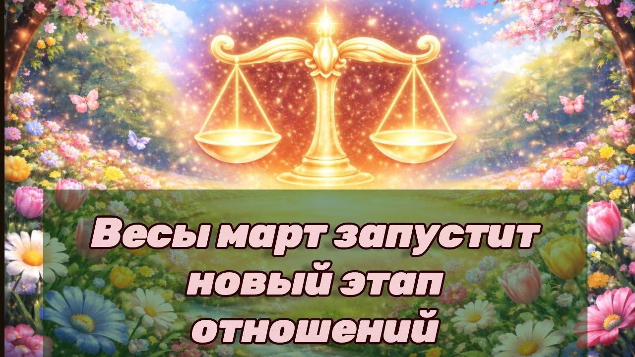 ♎ВЕСЫ МАРТ ЗАПУСТИТ ⚡НОВЫЙ ЭТАП ОТНОШЕНИЙ🪐 ГОРОСКОП НА МАРТ 2026 ⭐АСТРОЛОГИЯ С КАТРИН Ф💖
