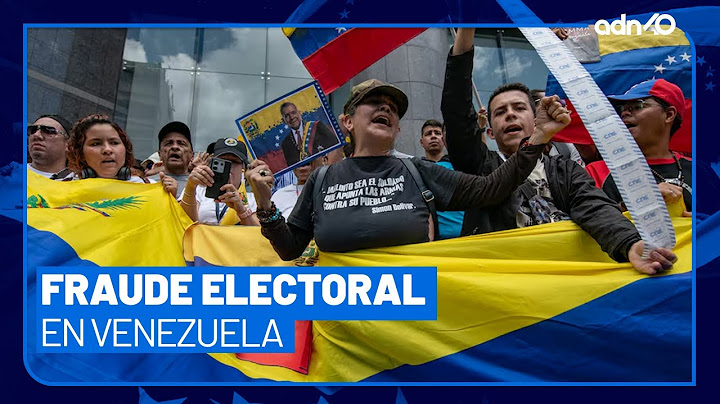 Así fue el fraude electoral de Nicolás Maduro en Venezuela