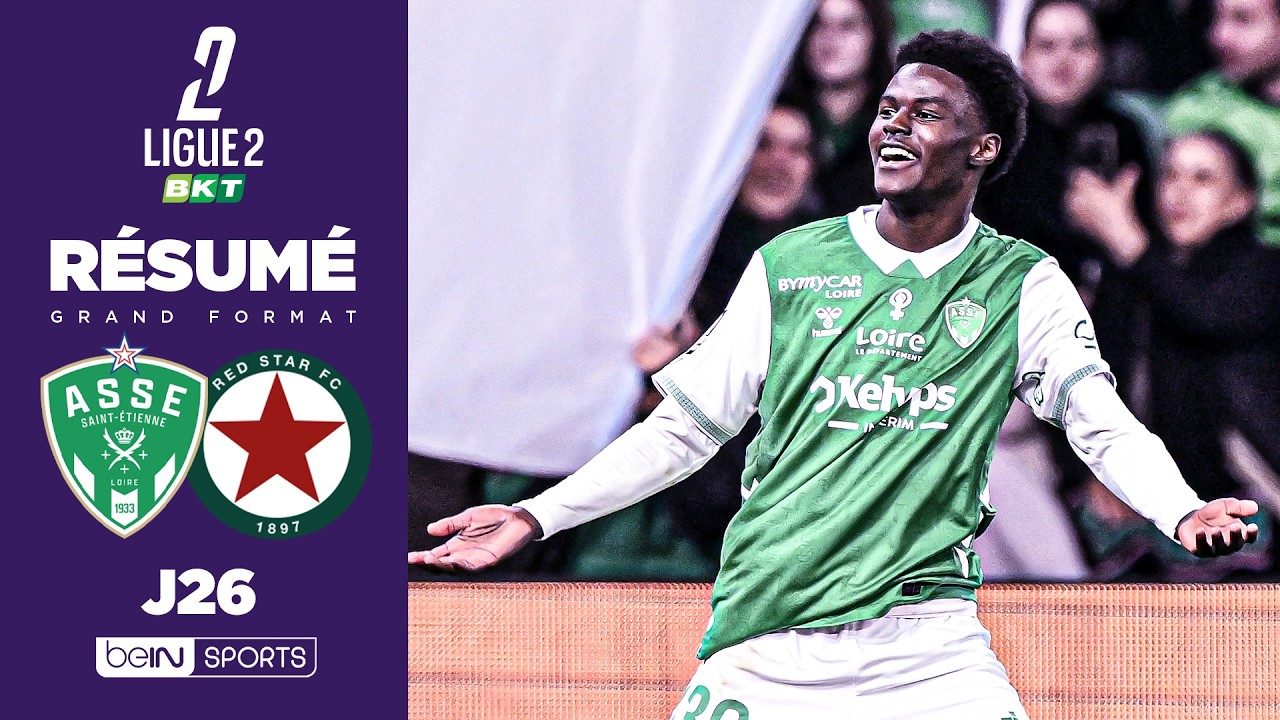 Résumé : SAINT-ETIENNE enchaine contre le RED STAR et revient sur TROYES !