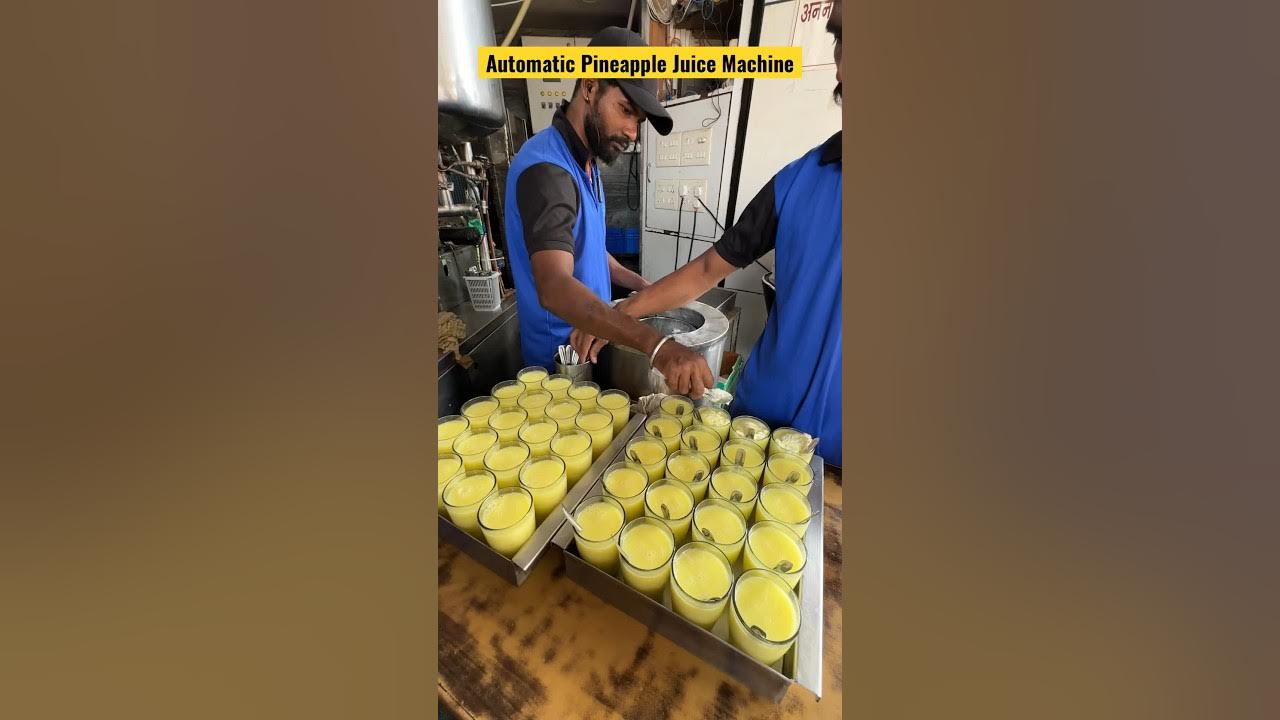 Famous Pineapple Juice machine in Nashik, Samarth Juice Centre 