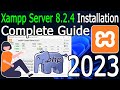 How to install xampp 824 server on windows 1011 2023 update demo php program on htdocs