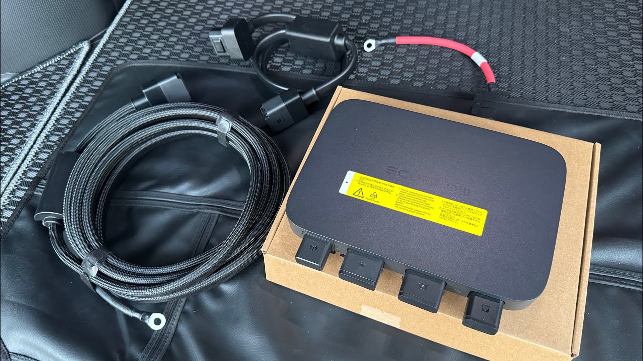 フォレスターにEcoFlow Alternator Charger を取り付けました。