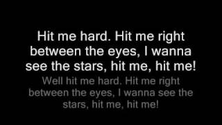 The Sounds - Hit Me (lyrics)