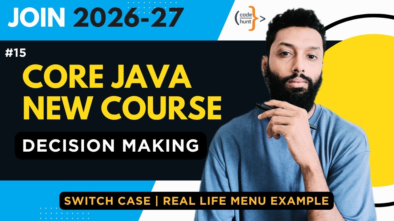 Java Switch Case | Real-Life Menu Example | While Loop + Switch in Java ...