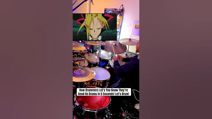 How drummers let you know they’re good on drums in 5 seconds Yu-Gi-Oh! style!￼