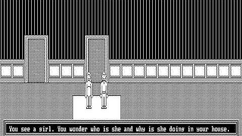 Testing CGA 640x200 game