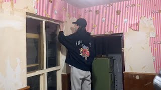 Full video A beautiful girl renovated the old room The rent of the house is cheap | cleaned up