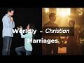 Christian Marriages vs Worldly Marriages - Pastor Dillon Awes | Anchor Baptist Church