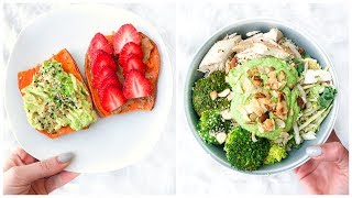 What I Eat In A Day! Easy and Healthy Recipes On a Budget!