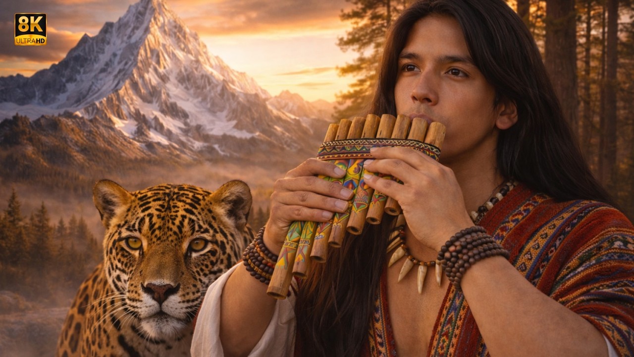 ANDEAN PAN FLUTE 🌿 Deep Relaxation, Inner Peace & Healing Meditation| Inspired by Leo Rojas & Zamfir
