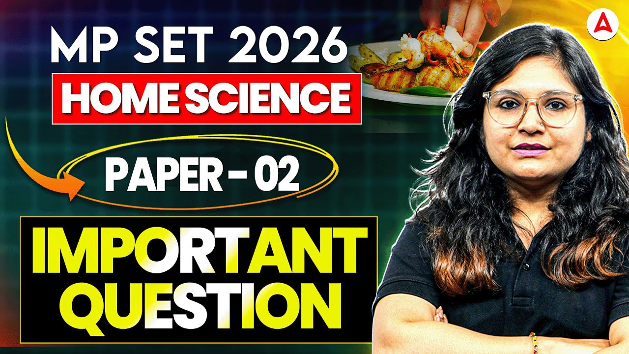 MP SET Home Science | MP SET Home Science Important Question | By Prerna Mam