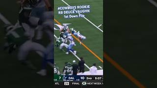 DEUCE VAUGHN ✭ #COWBOYS ROOKIE RB FLIPS vs #JETS FOR A 1ST DOWN! 🔥 Is He Becoming A Weapon? 👀 #NFL