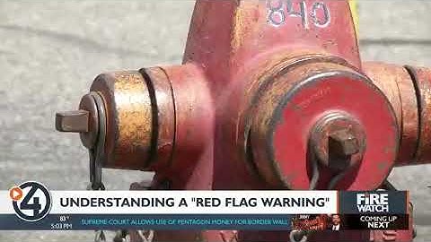 How to prepare in the event of a Red Flag Warning